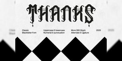 Prahesy Font Poster 7