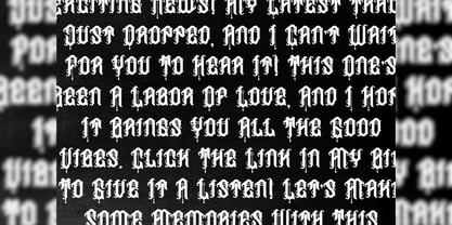 Prahesy Font Poster 8