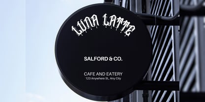 Prahesy Font Poster 14