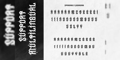 Prahesy Font Poster 4