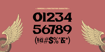 Retro Rider Font Poster 10