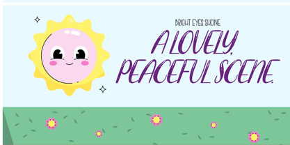 Cf Quirky Form Font Poster 6