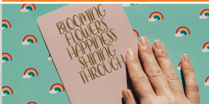 Cf Quirky Form Font Poster 9