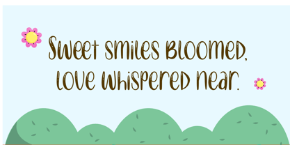 Cf Quirky Form Font Poster 4