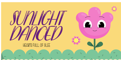 Cf Quirky Form Font Poster 2