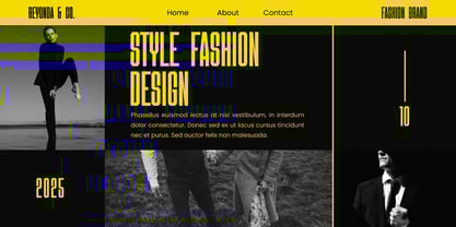 Reyonda Font Poster 5