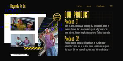 Reyonda Font Poster 6