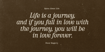 Billion Stage Font Poster 4