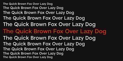 Garmit Variable Font Poster 4