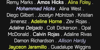 Folkmote Neue Font Poster 4