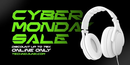 Heat Robox Font Poster 9