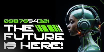 Heat Robox Font Poster 2