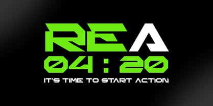 Heat Robox Font Poster 3