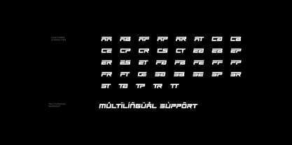 Fast Driving Font Poster 6