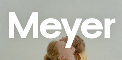 Meyer Nue Font Poster 1