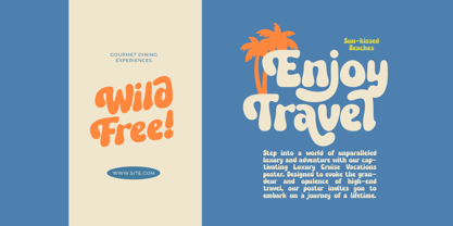 Queen Wosha Font Poster 11