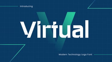 Virtual SS Font Poster 1