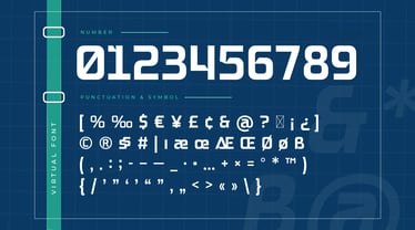 Virtual SS Font Poster 10