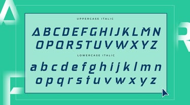 Virtual SS Font Poster 12