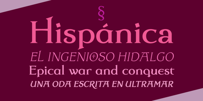 Dulcinea Serif Font Poster 2