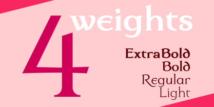 Dulcinea Serif Font Poster 5