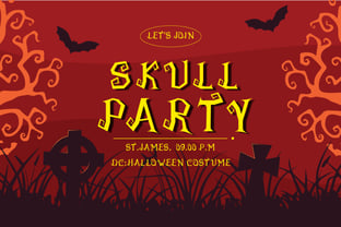 Pumpkind Font Poster 7