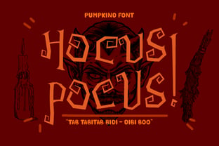 Pumpkind Font Poster 5