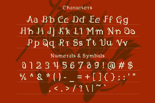 Pumpkind Font Poster 2
