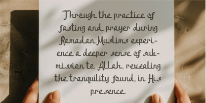 CF Nurhijaz Font Poster 5