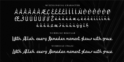 CF Nurhijaz Font Poster 10