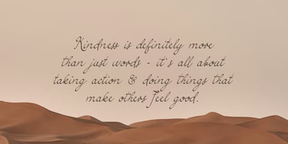 Simple Elegance Font Poster 8