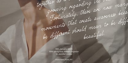 Simple Elegance Font Poster 2