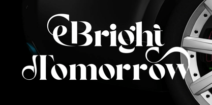 Bright Agnia Font Poster 4