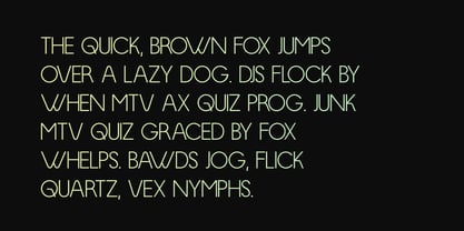 Quorix Font Poster 7