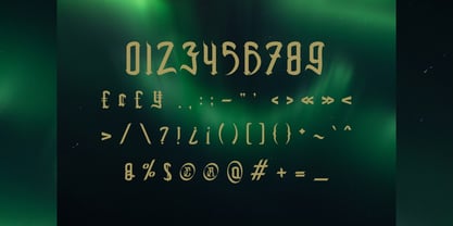 Continens Font Poster 3