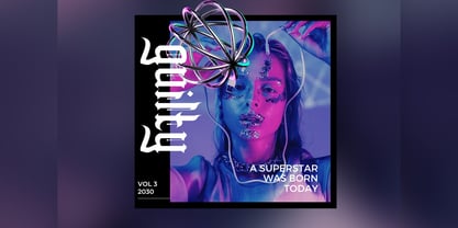 Continens Font Poster 8