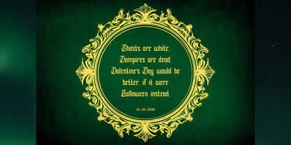 Continens Font Poster 15