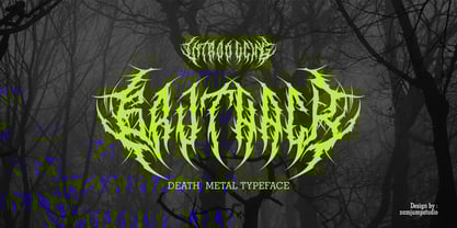 Gruthack Font Poster 1