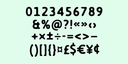 MC Festgard Oxiedart Font Poster 7
