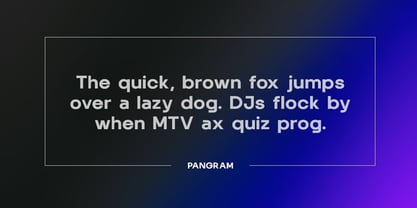 Hector Display Font Poster 2