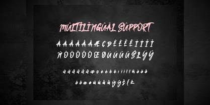 Dowilas Font Poster 3