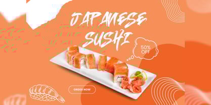 Hasimato Font Poster 7