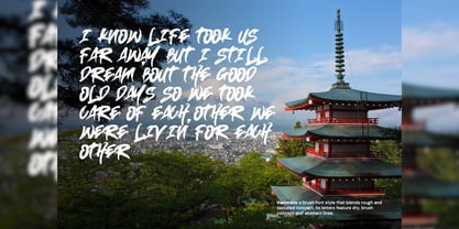 Hasimato Font Poster 10