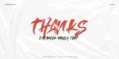 Hasimato Font Poster 2