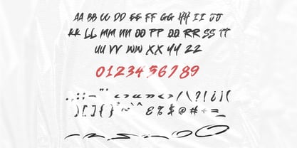 Hasimato Font Poster 3