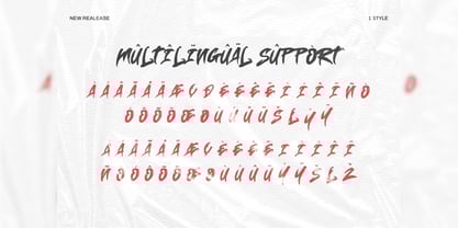 Hasimato Font Poster 4