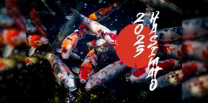 Hasimato Font Poster 15