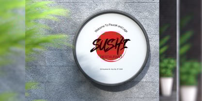 Hasimato Font Poster 5