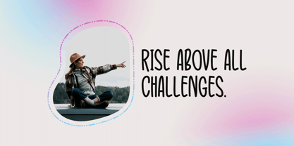 Joyful Journey Font Poster 5