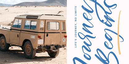 Ankara Stream Font Poster 5